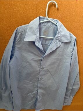 wonder nation Light Gray Button-Up Shirt